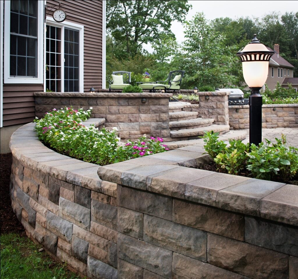 belgard's best - 7.22.13 - belair retaining wall