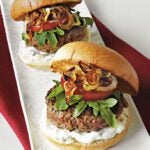 Grilling Ground beef and pork sliders