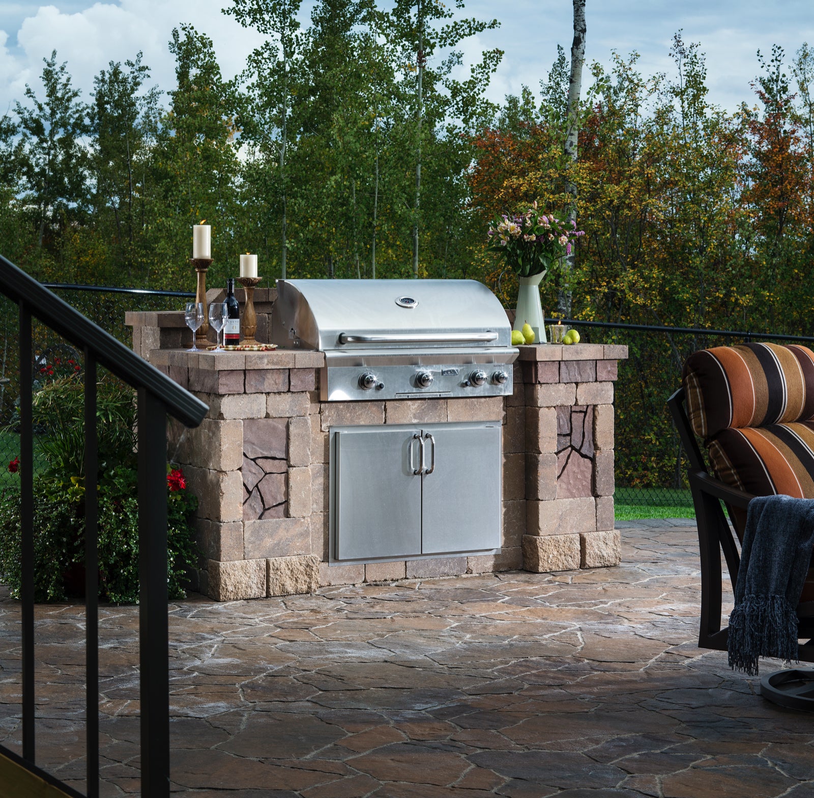 Built-In Outdoor Grill Design Ideas & Inspiration from Belgard