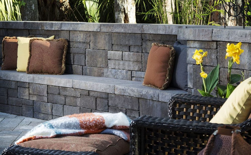 Outdoor Patio Pavers Seating