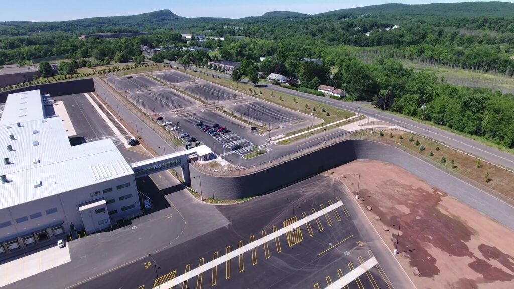 Fedex Shipping Center Retaining Wall