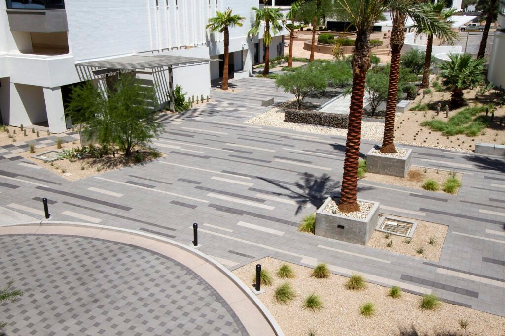 Design Concrete Pavers - Phoenix Corporate Center - Phoenix, AZ