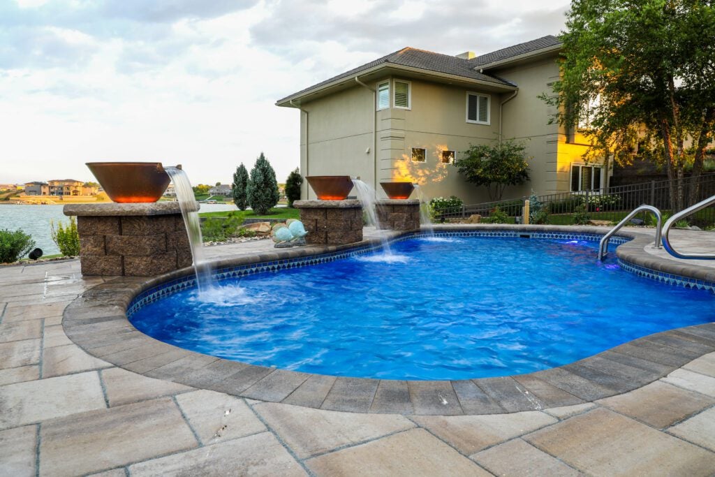 Concrete Pool Deck Pavers