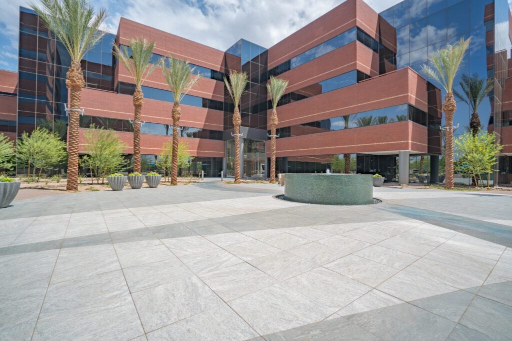 Belgard Porcelain Pavers at Sky Harbor Towers in Phoenix, AZ