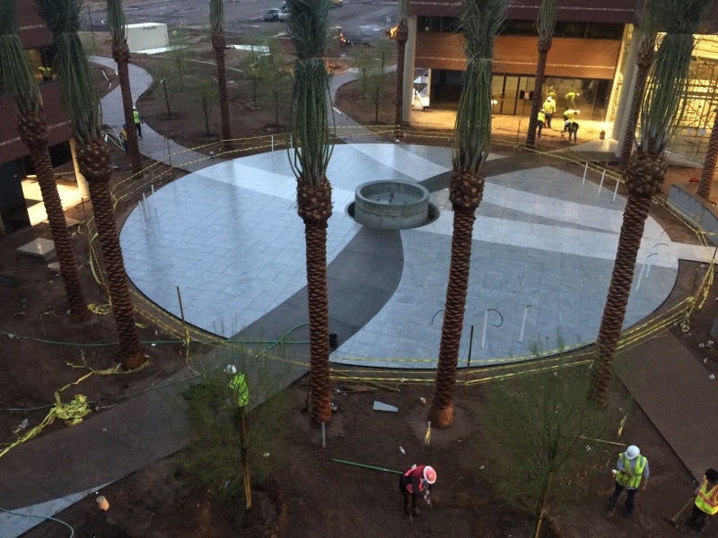 Belgard Hardscapes and Pavers at Sky Harbor Towers in Phoenix, AZ