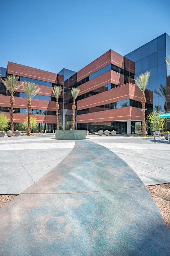 Porcelain Paver Walkway at Sky Harbor Towers in Phoenix, AZ