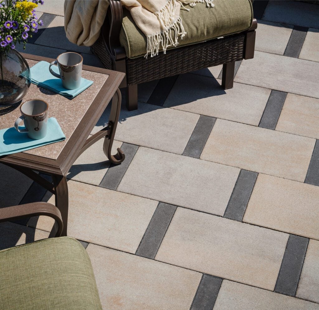 Retro-inspired paver pattern trends 2020
