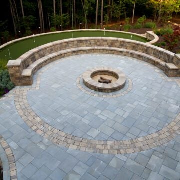 belgard residential retaining wall