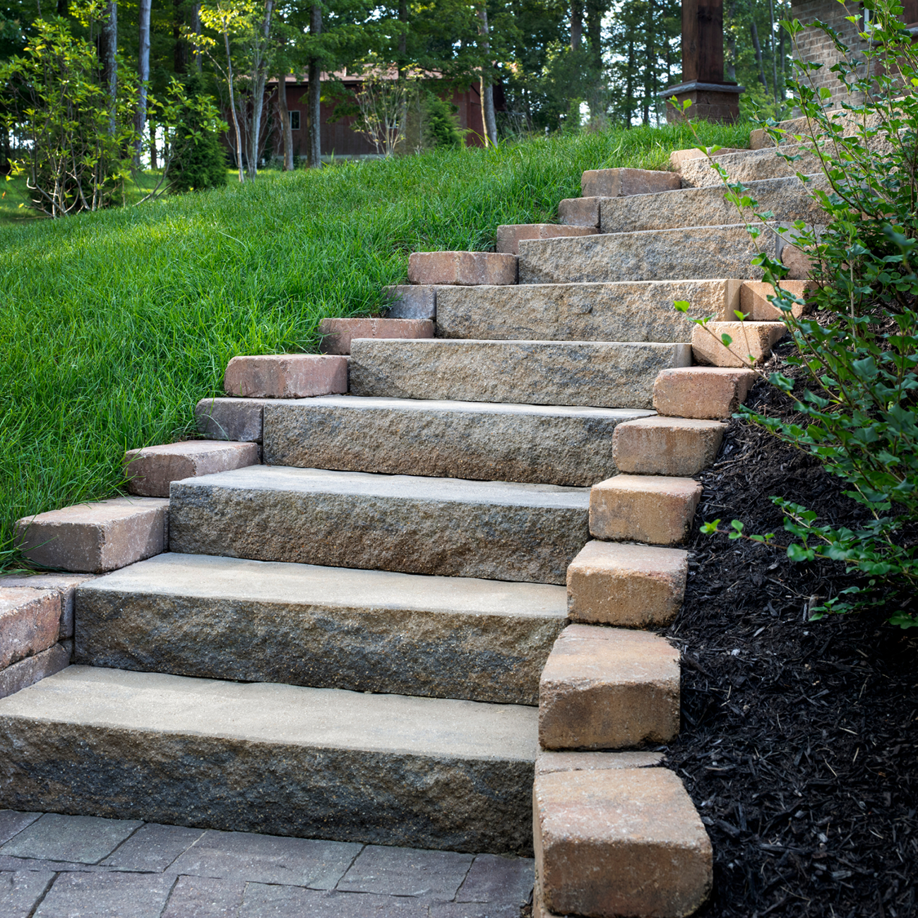 Granika Step | Unique, Textured-Finished Step by Belgard