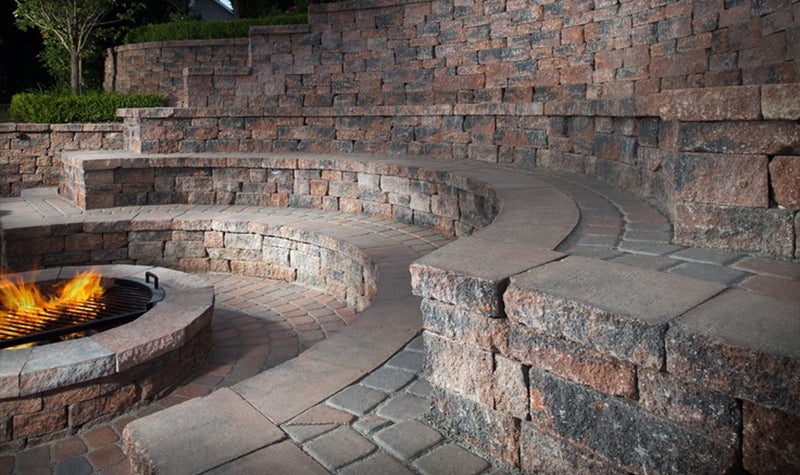 PRODUCT HIGHLIGHT BELGARD WALLS FOR FIRE PITS AND BEYOND