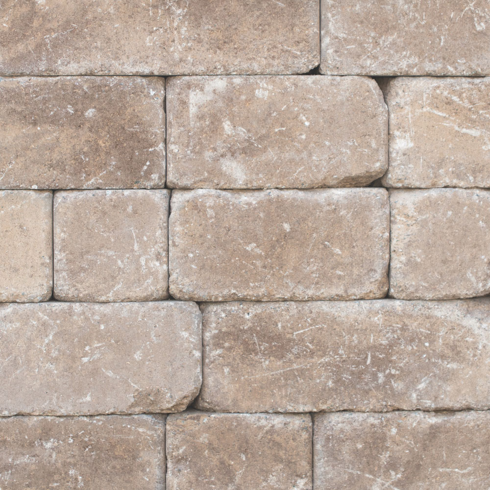 James River Belgard tumbled wall block