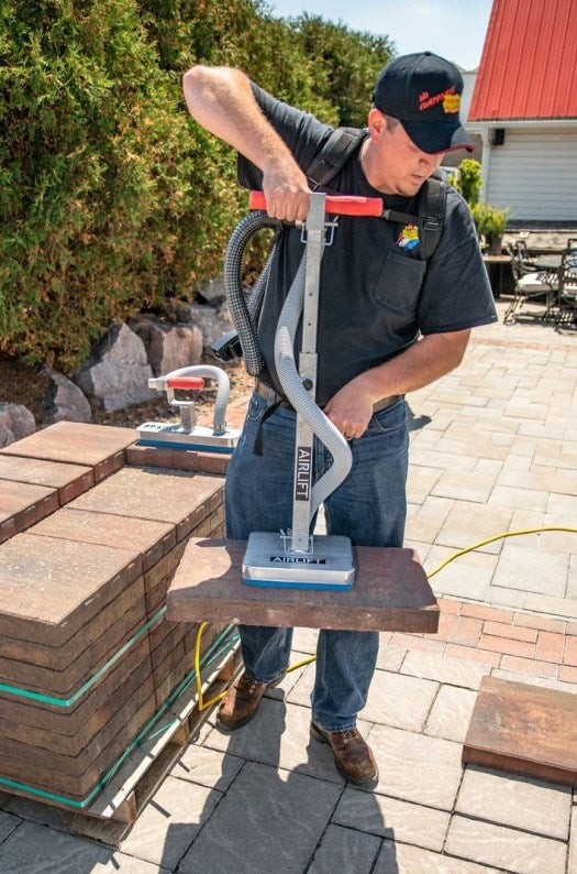 Hardscape Paver Installation Labor Saving Ideas