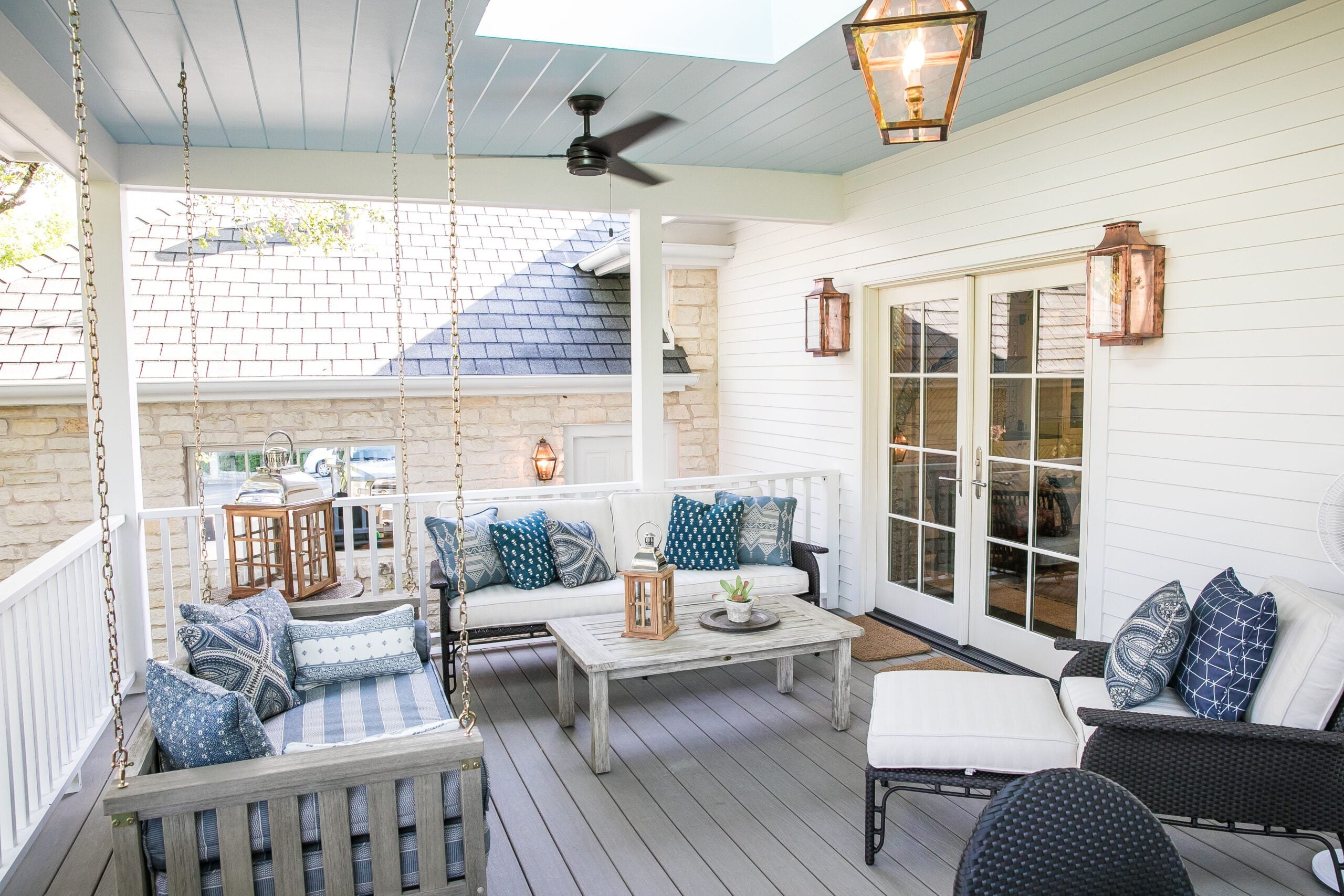 Southern Living Idea Design Back Porch After