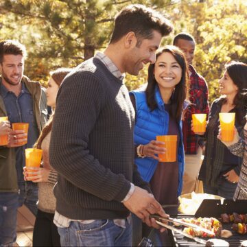 backyard gathering