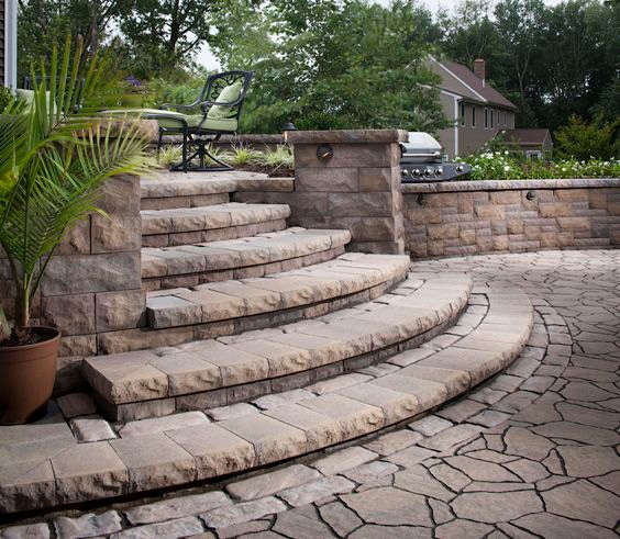 Poolscape Steps