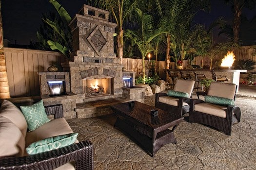 Cozy Outdoor Living Room Designs