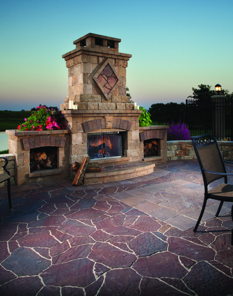 Using Paver Patterns to Create Faux Rug Designs - Belgard