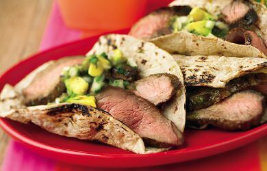 CARNITAS-STYLE GRILLED BEEF TACOS RECIPE