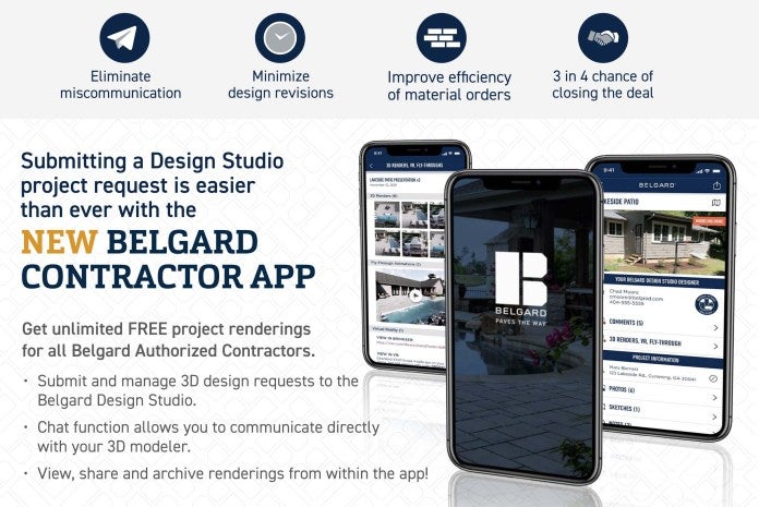 New Belgard Contractor Programs App