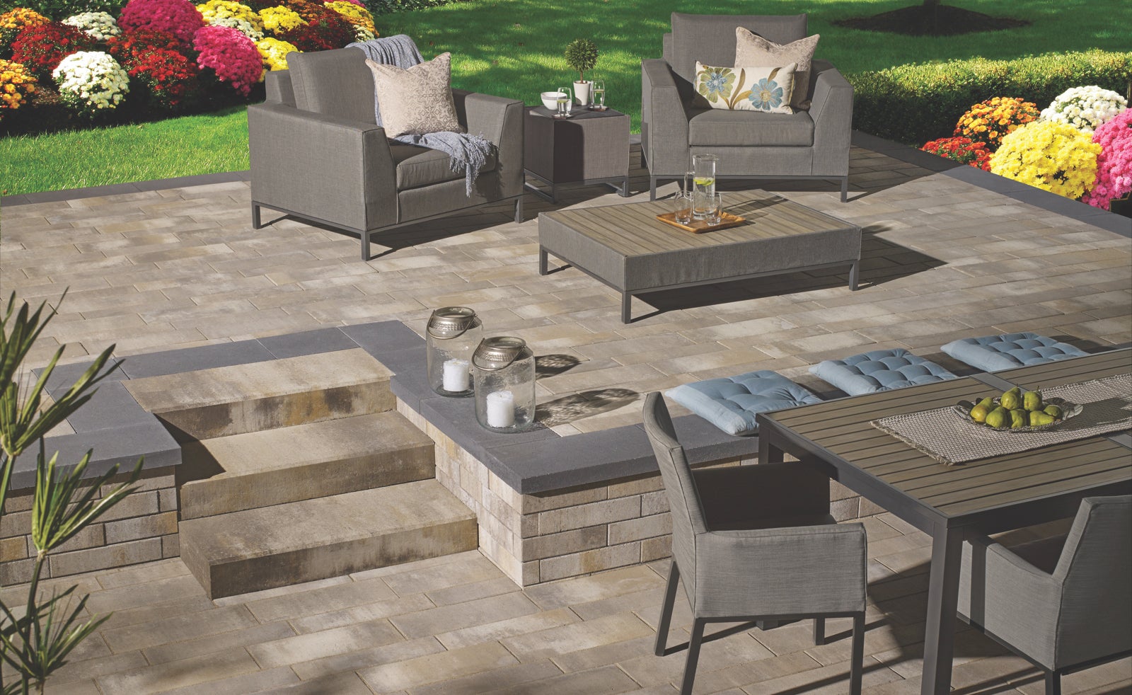 Linear Pavers Outdoor Living Trends