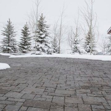 de-icing research for permeable pavers