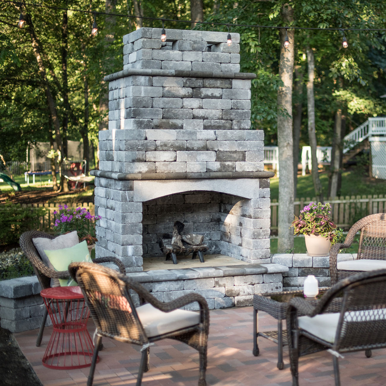 Outdoor Fireplace Design Ideas | Custom Fire Pits \u0026 Firepace Designs, image size:1300x1300