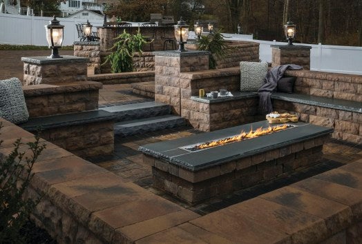 patio fire pit design ideas