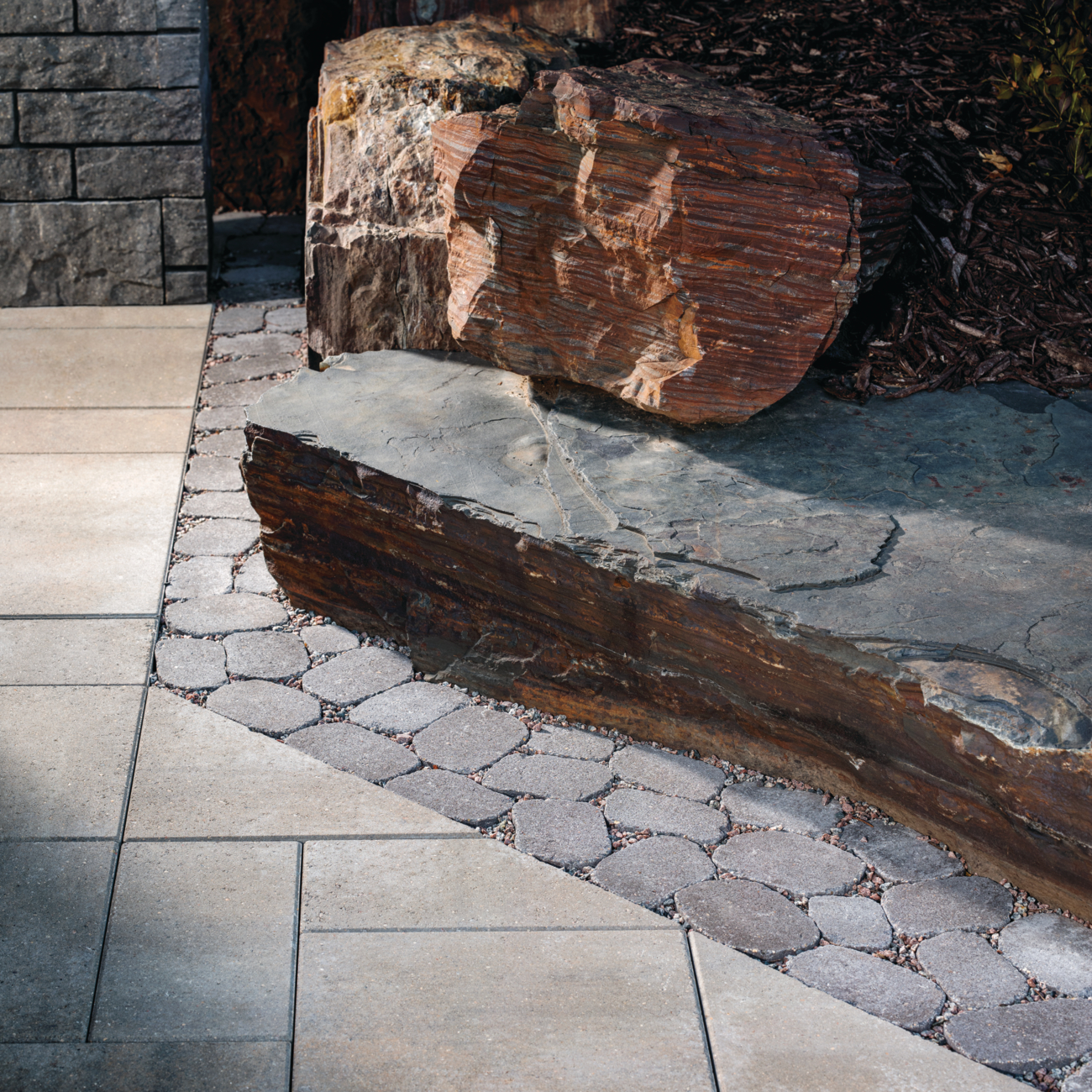 Belgian Cobble Concrete Pavers in Atlanta