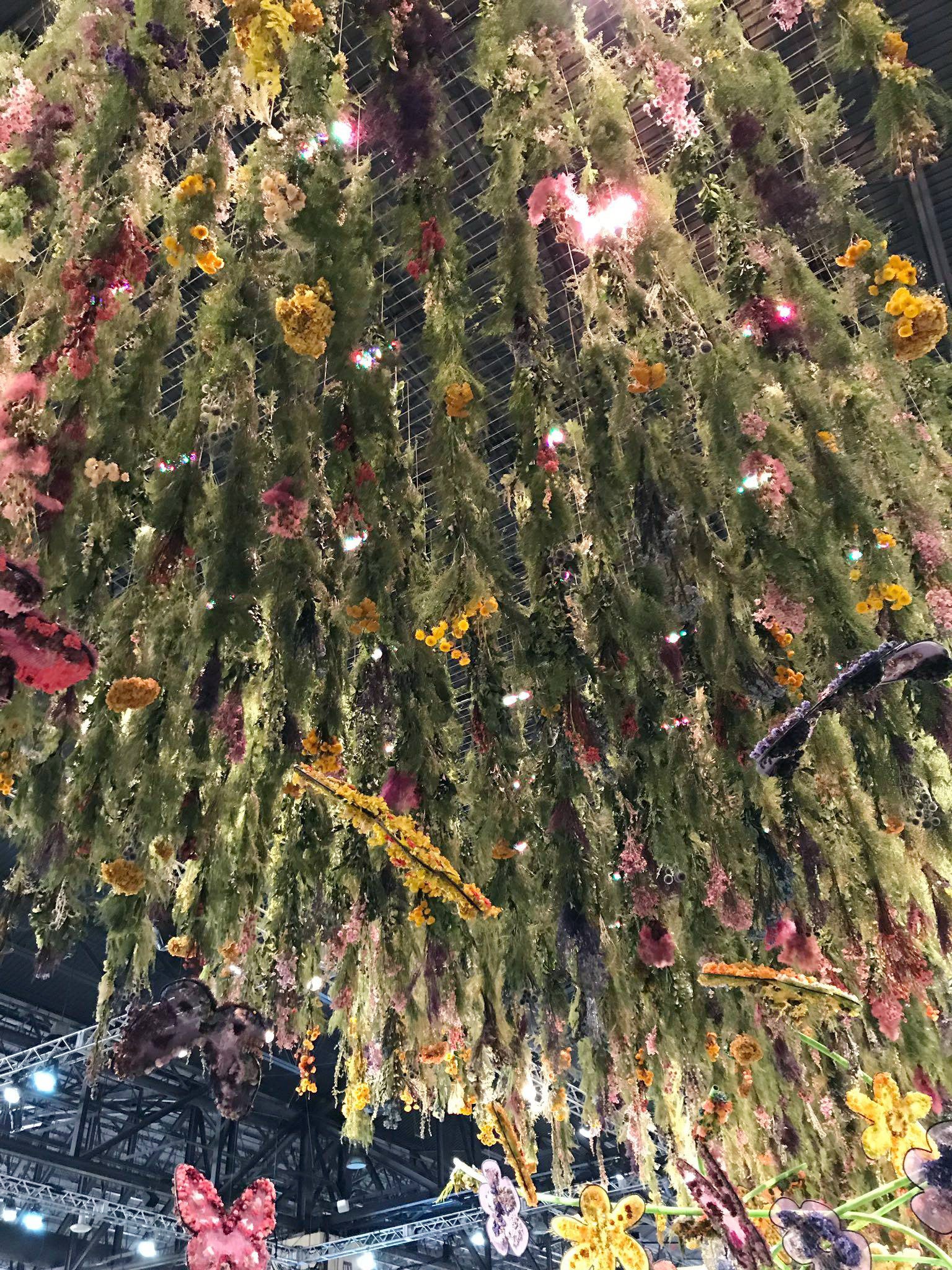 Hanging Garden at Philadelphia Flower Show