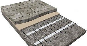 heated paver installation for driveways