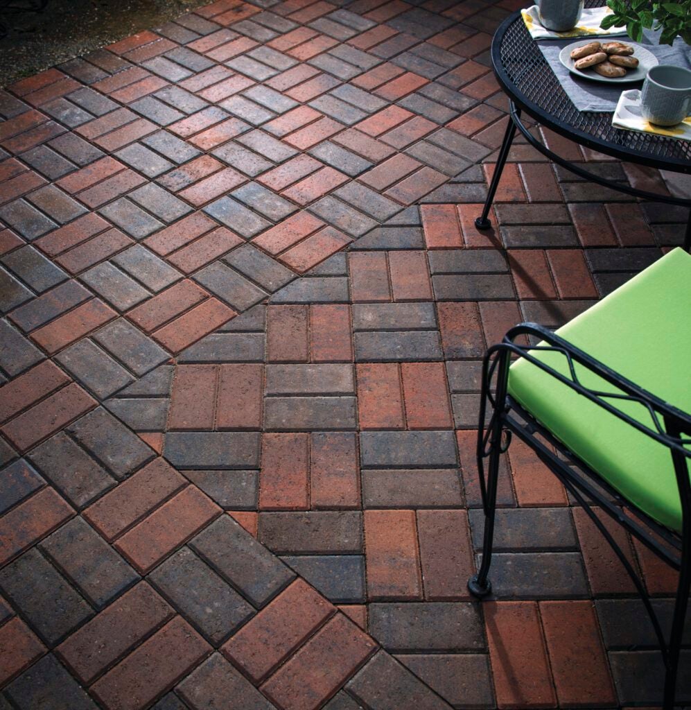 Basket weave paver patterns holland stone