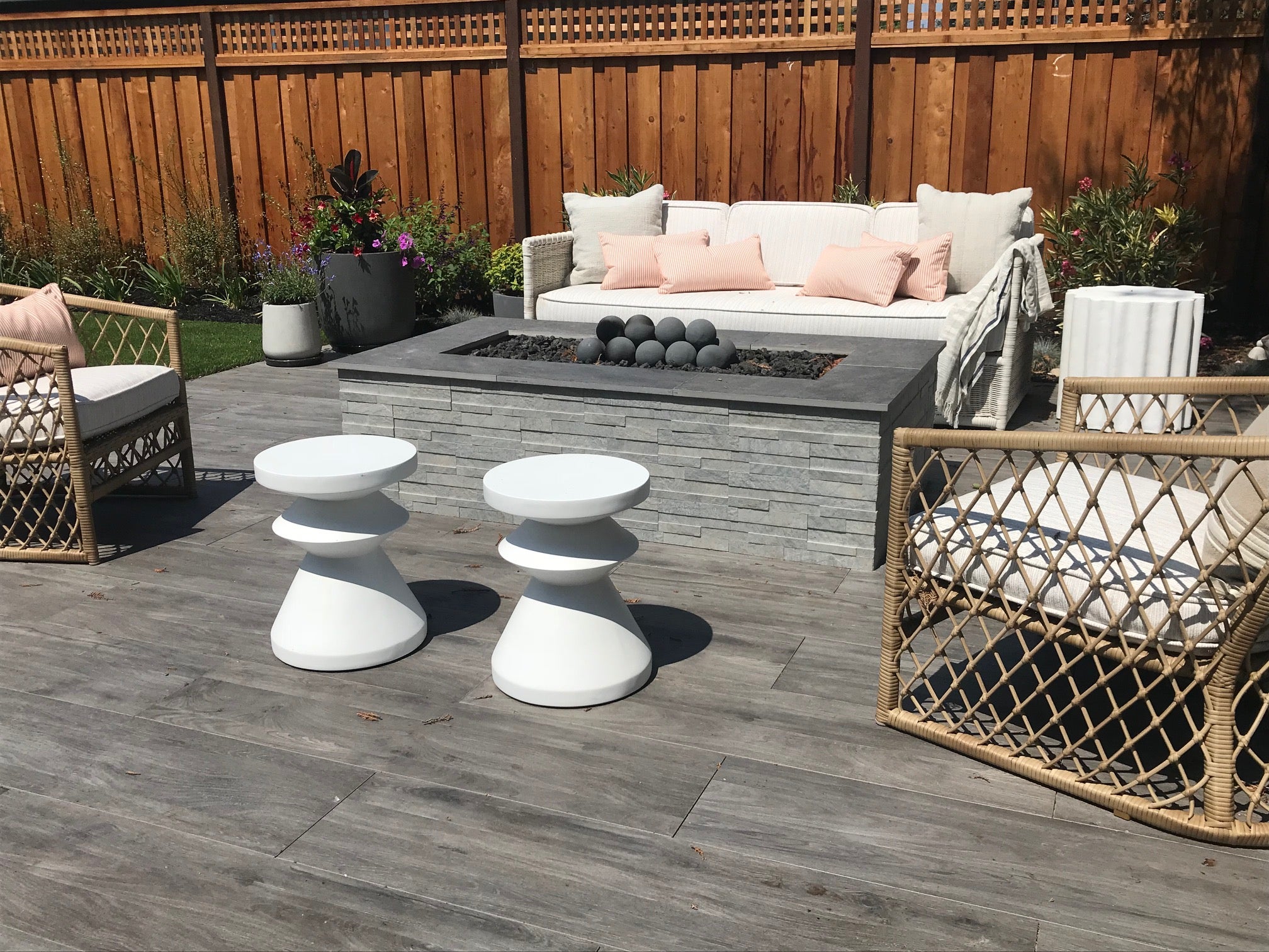 Sunset 2018 Idea House Fire Pit Patio