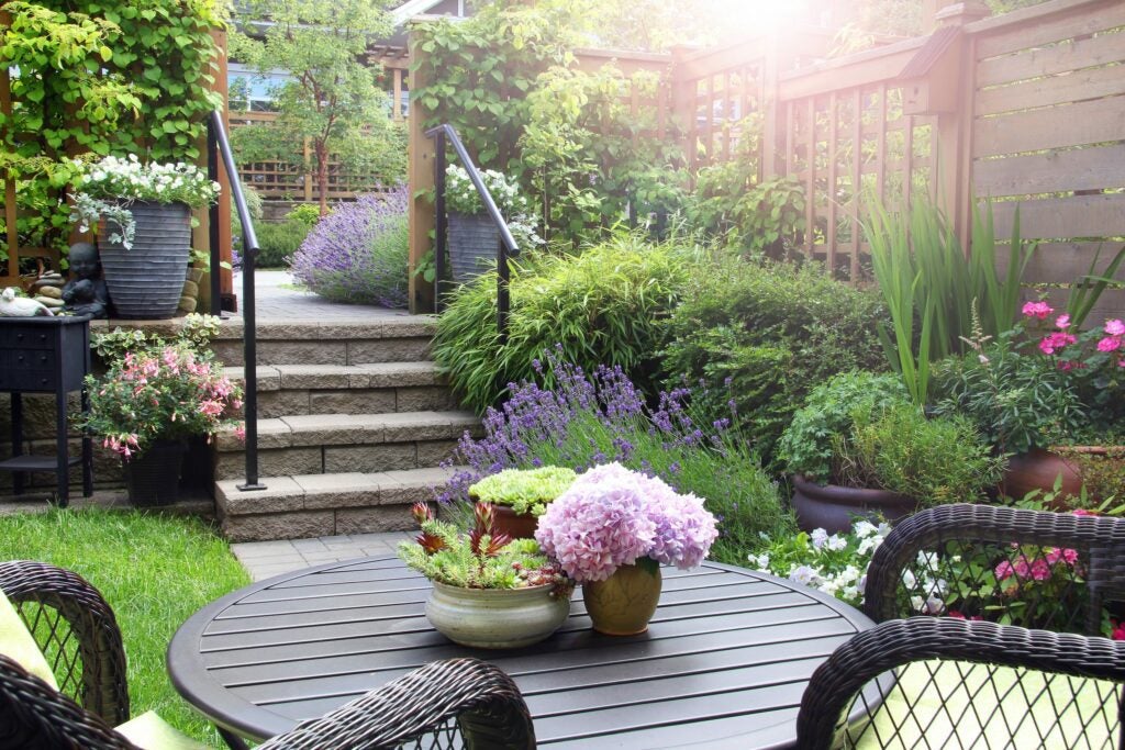 small garden spaces