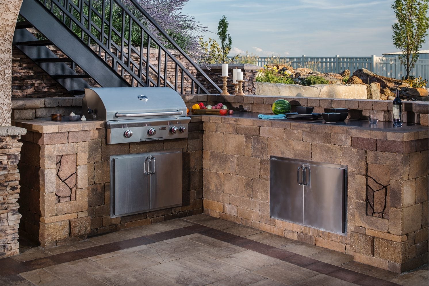 Built-In Outdoor Grill Design Ideas & Inspiration from Belgard