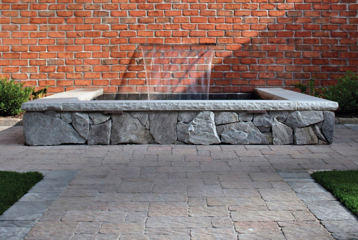 Mega-Bergerac® Pavers Brick Waterfall Element