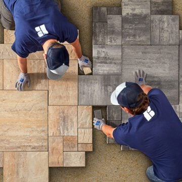 Origins Dimensions modular patio pavers