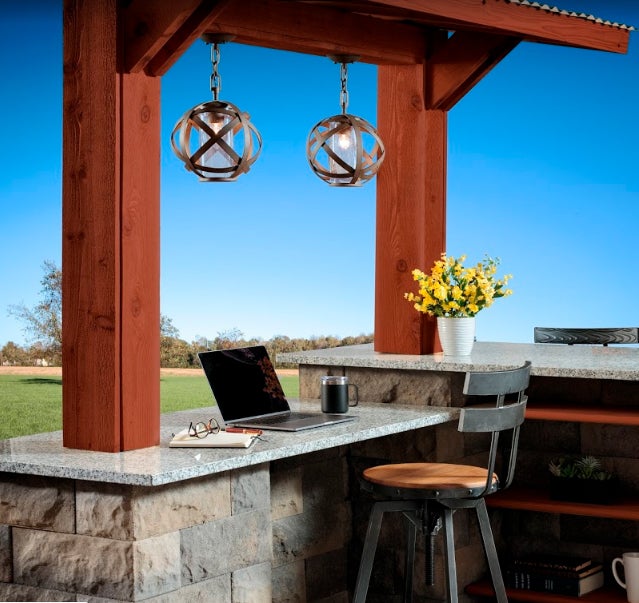 outdoor work at home space design trend