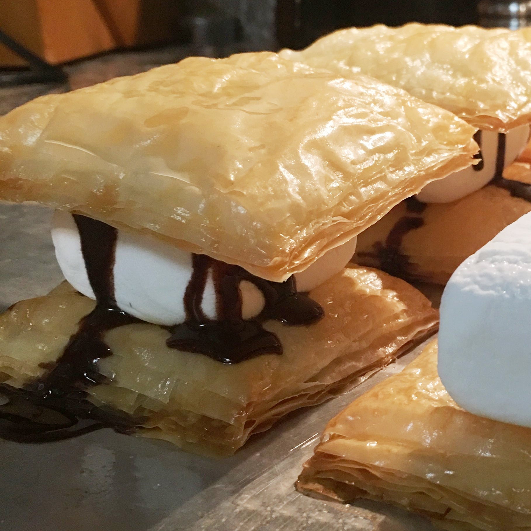 Phyllo Dough S'mores Recipes Gourmet