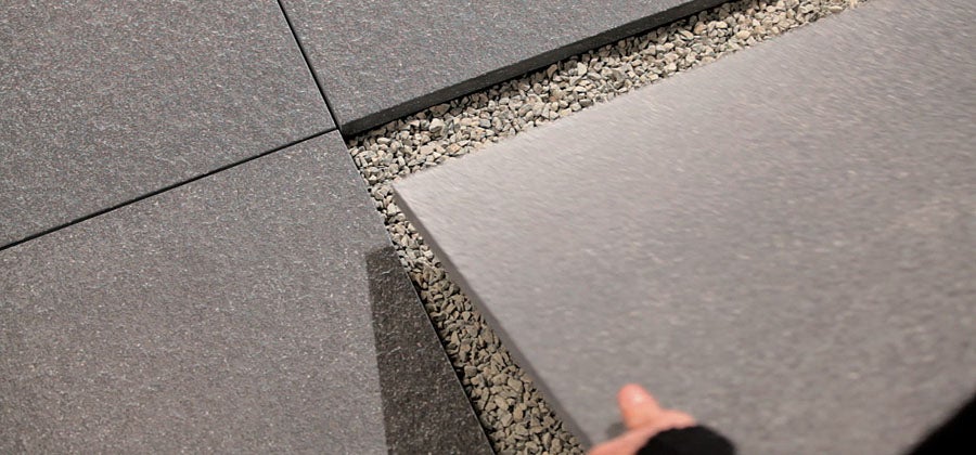 porcelain paver installation