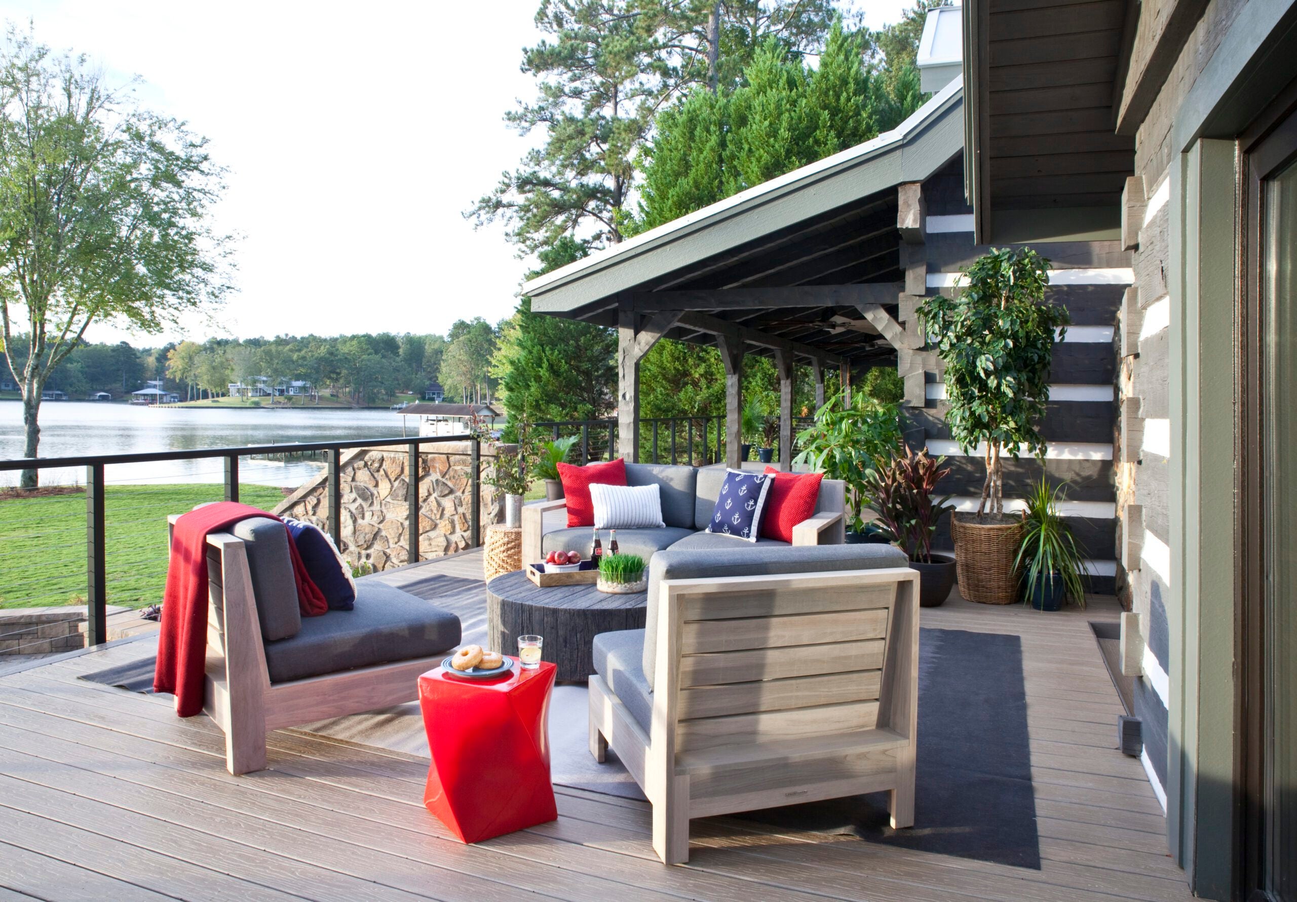 Outdoor living room design ideas (Christina Wedge)