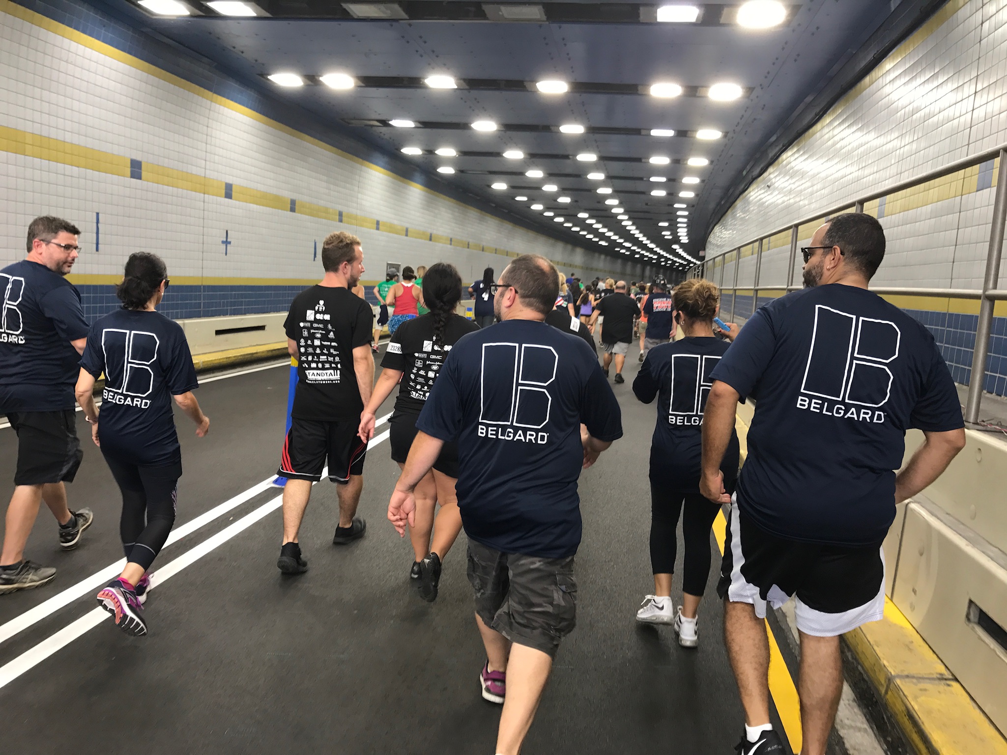 Anchor team in the tunnel