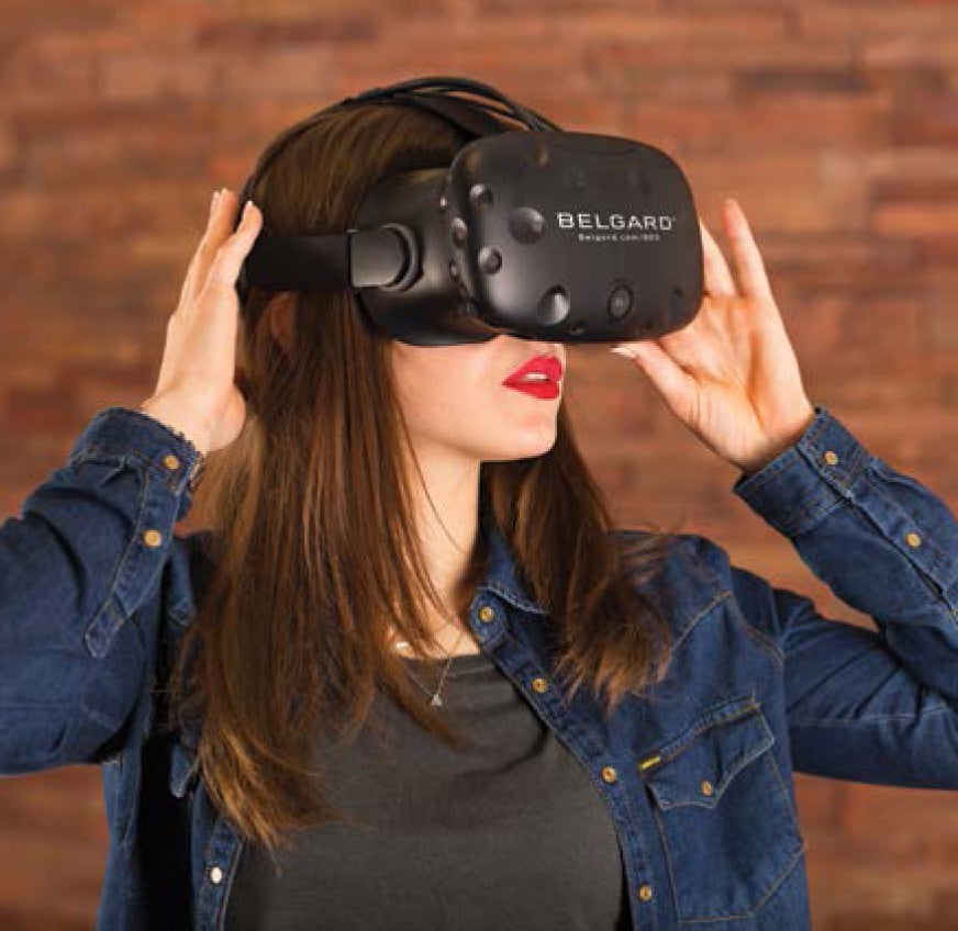 Belgard Virtually Reality VR Outdoor Living Desin