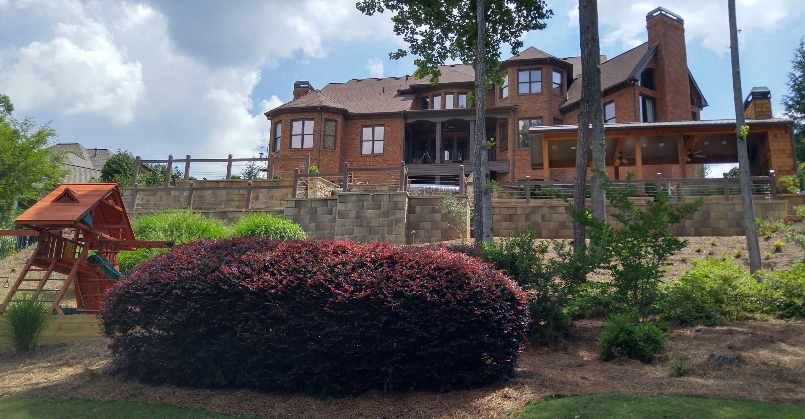 terrace designs add form and function