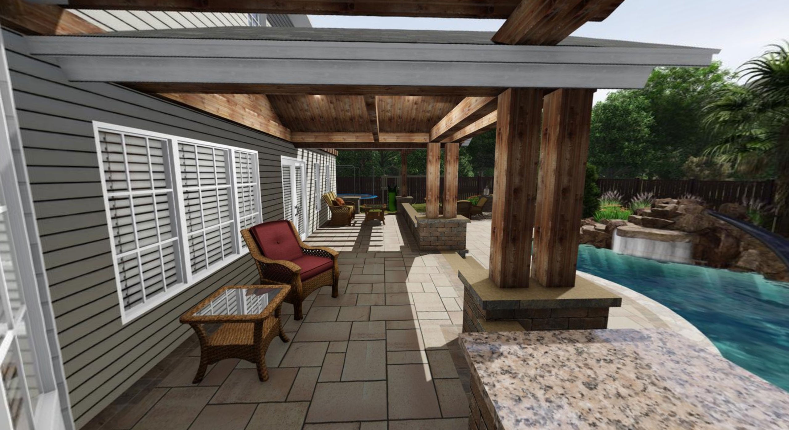 Outdoor Living Design in VR