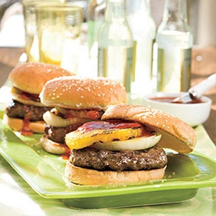 Sweet and Savory Burgers: This Asian twist on a backyard classic will inspire cheers for "more burgers". 