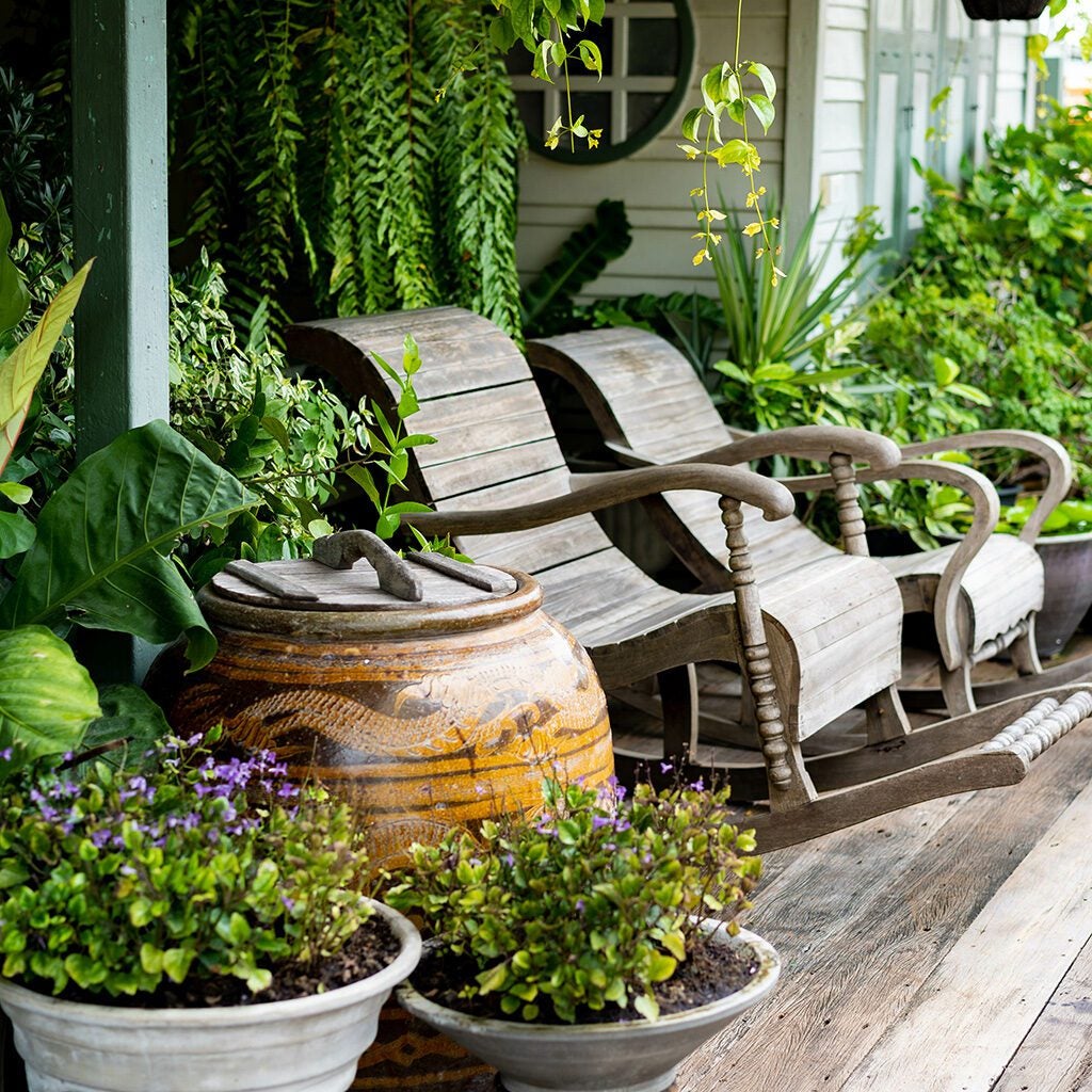 front porch gardening