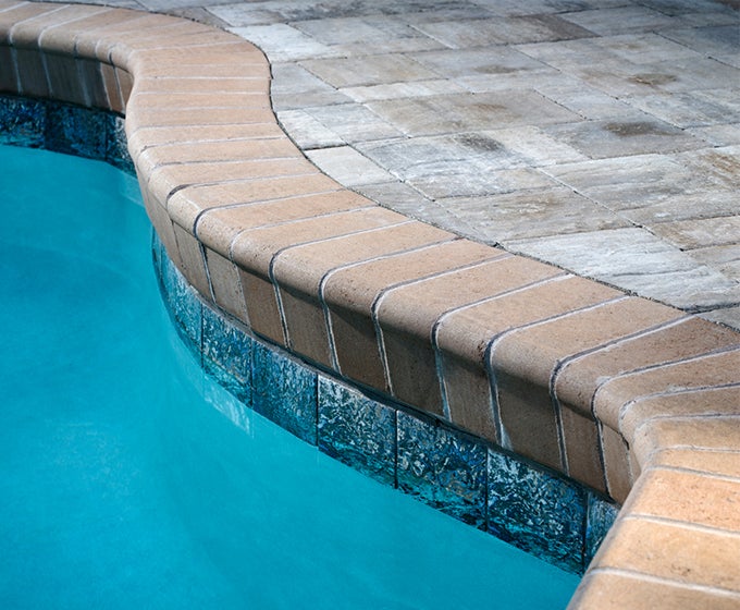Concrete Paver Edging & Pool Coping Stones for Hardscape Accessories