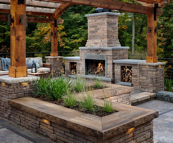 Built-In Outdoor Grill Design Ideas & Inspiration from Belgard