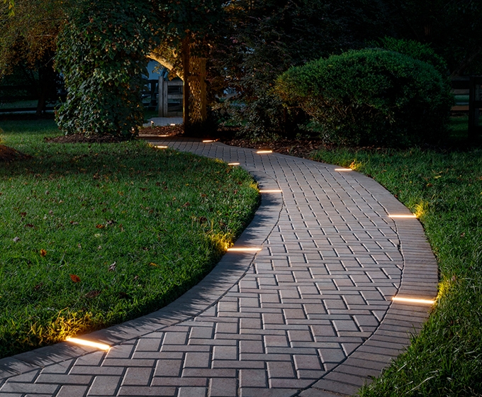 Paver Accessories: LED Hardscape Lighting for Walkways, Patios, Accent Lighting