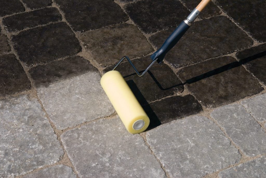 techniseal wet look paver sealer winter